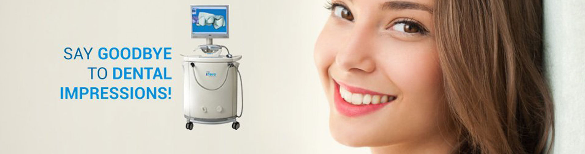 say goodbye to dental impressions | iTero | smiling woman